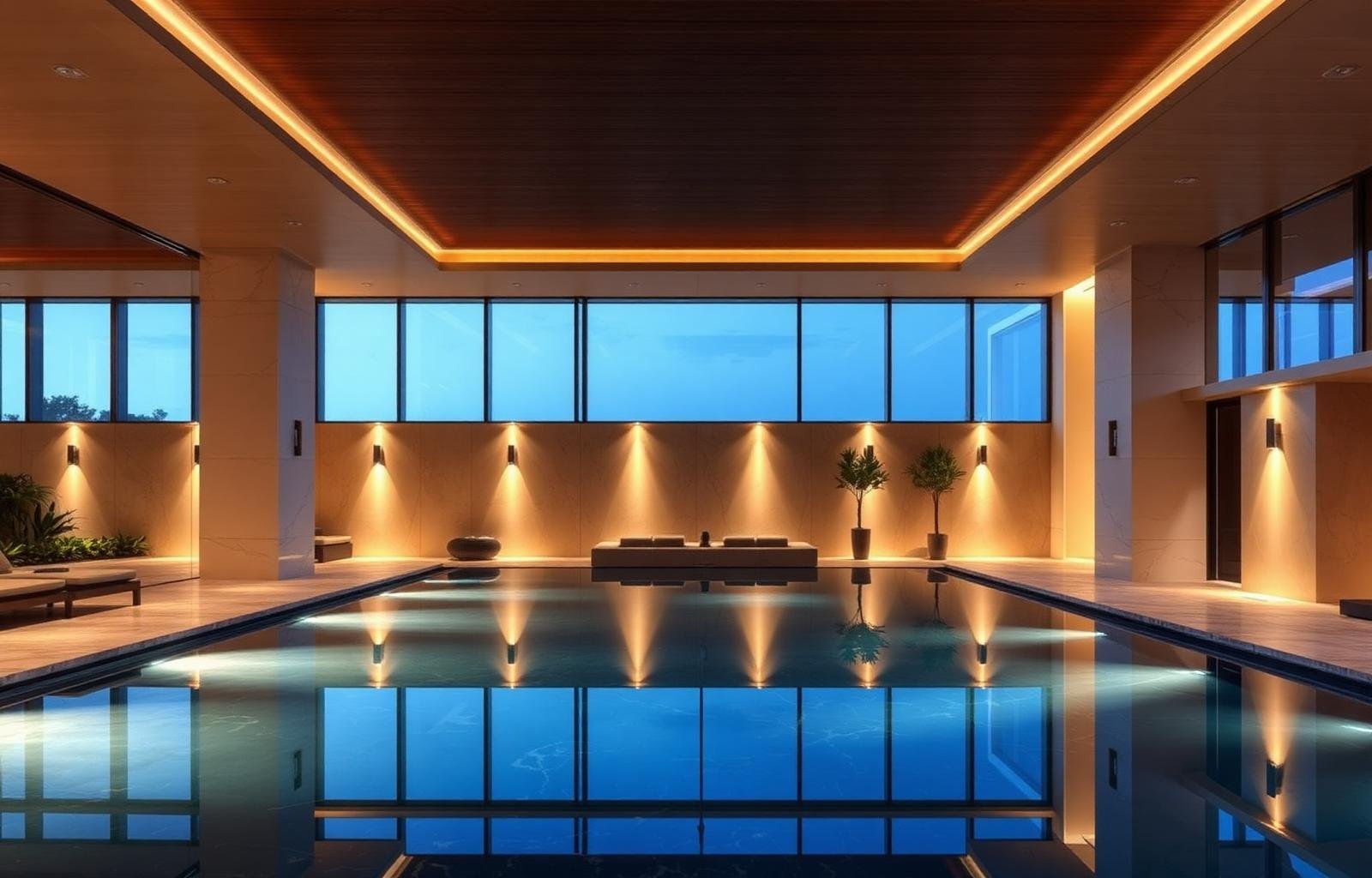 Indoor heated pool